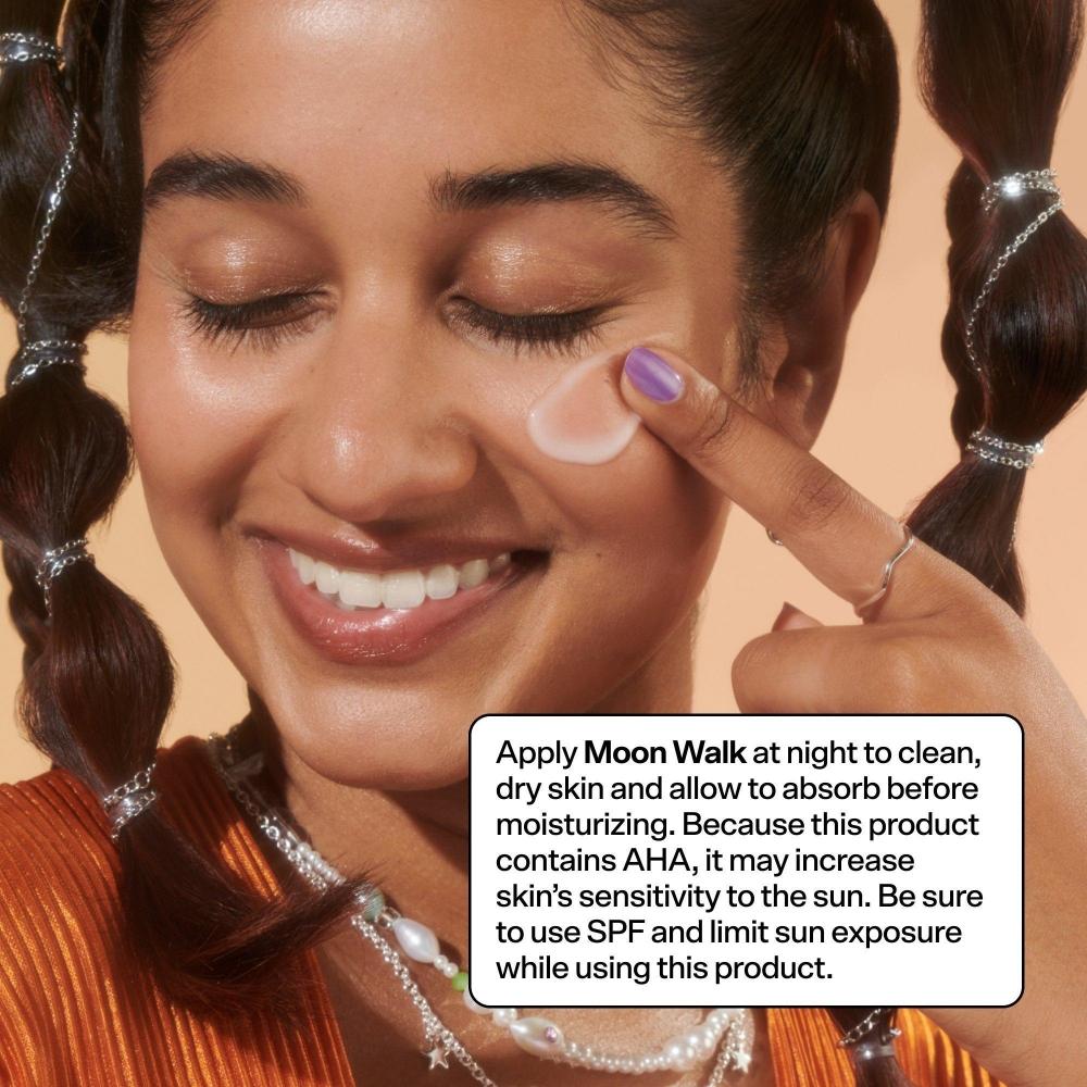 Нежная отшелушивающая сыворотка Bubble Moon Walk 1,0 унция