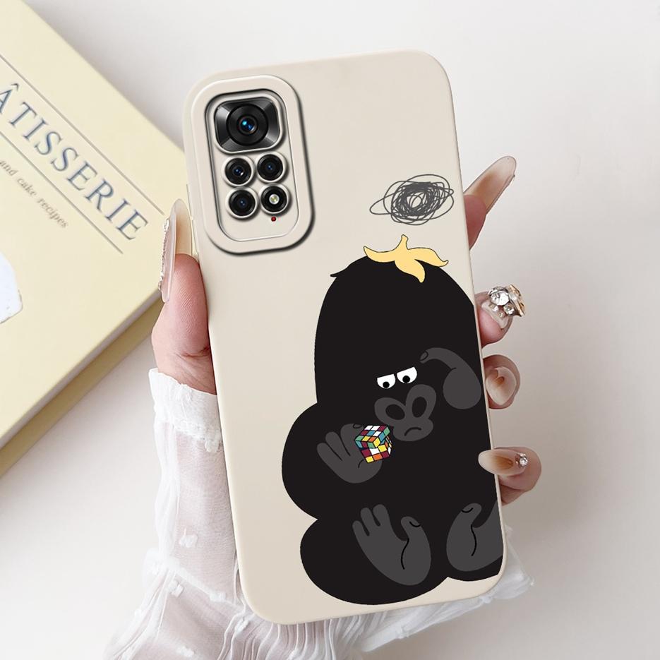 For Xiaomi Redmi Note 11 Pro Case New Fashion Cartoon Cover Soft TPU Phone Case For Redmi Note 11 11S 4G Redmi Note11 Pro Bumper