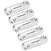 10PCS Stainless Steel Wind on Swivels Heavy Duty Fishing Hook Connector  Sea Ocean Fishing