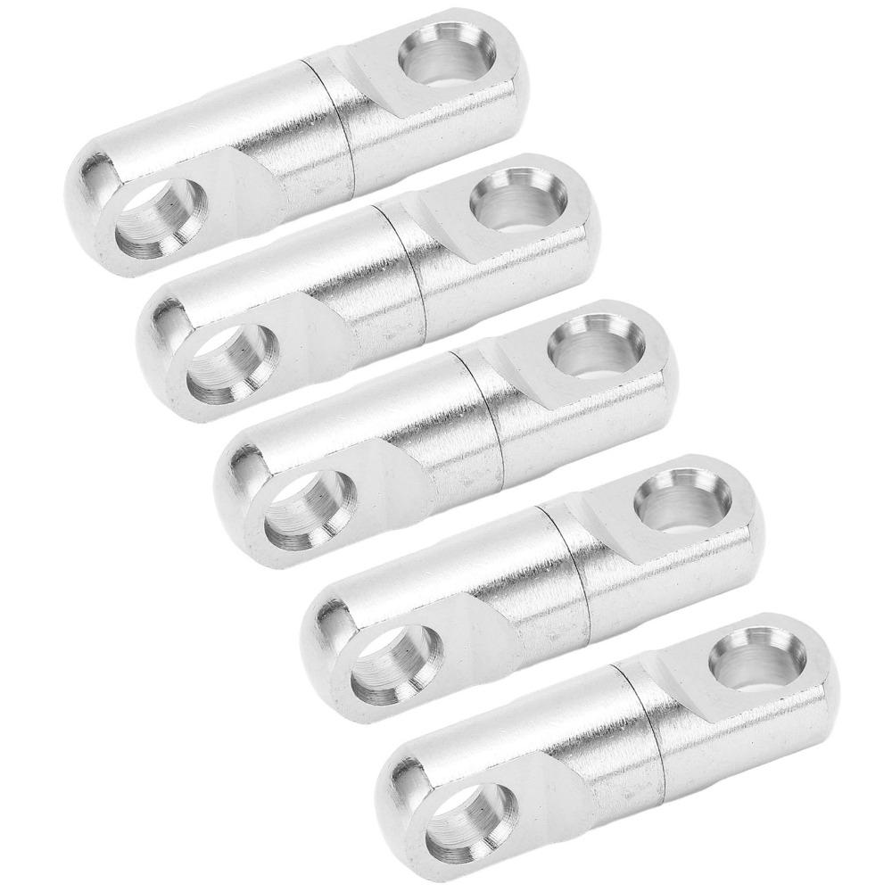 10PCS Stainless Steel Wind on Swivels Heavy Duty Fishing Hook Connector Sea Ocean Fishing