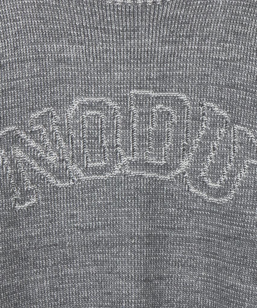 Кольцо с логотипом NODU Круговая вязка [Серый]