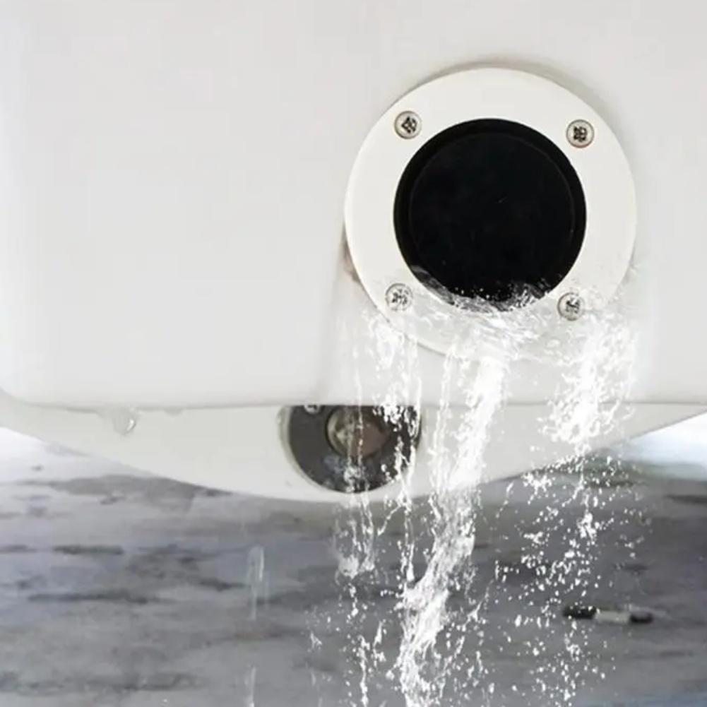 Boating Experience Marine Drain Outlet Check Valve Check Valve For Boats One-way Valve 71.3MM Easy Installation For Kayak