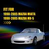 2X Amber Front Park Bumper Side Marker Light Fit 1990-2005 Mazda MX-5 Miata EK