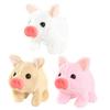 Electric Pig Plush Toy Interactive Walking Piggy Doll with Sound Motion Realistic Stuffed Animal Doll