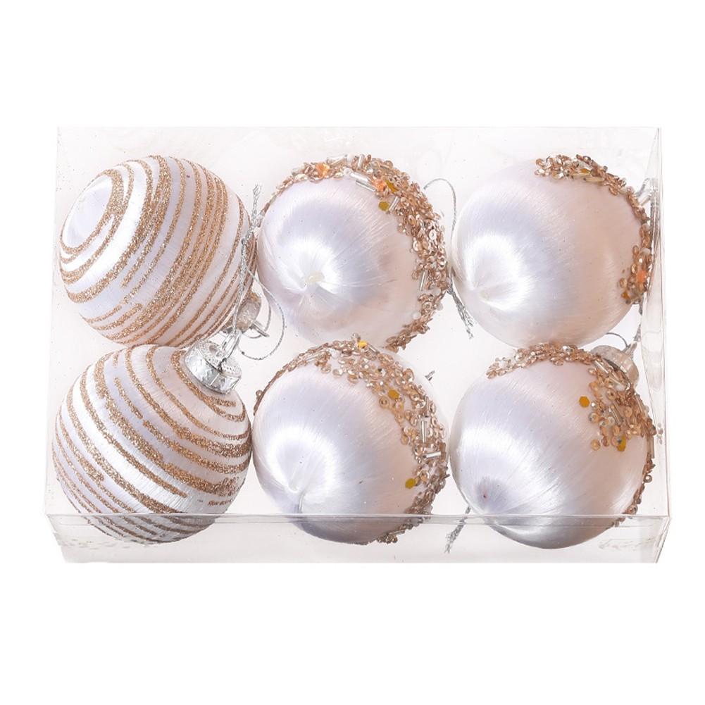 Блестящие рождественские шары Рождественские шары-украшения Легко повесить