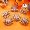 Stackable Halloween Bracelets - Pumpkin Spider   Bead Bracelets for Women's Party Jewelry