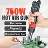 750W Welding Rework Station Micro Hot Air Gun LCD Digital Display Soldering Heat Gun Hair Dryer BGA IC Solder Tools