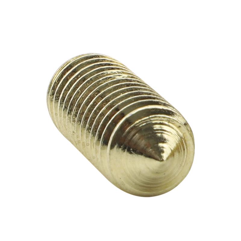 Позолоченные наконечники винтов из нержавеющей стали — размер от M3 до M10