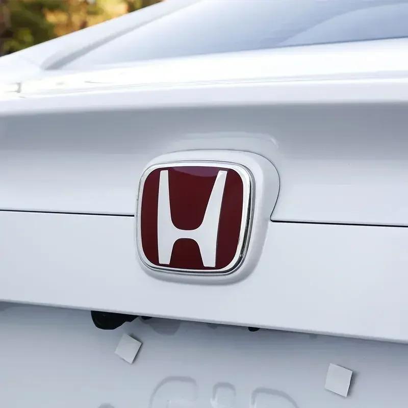 Honda Наклейки на значок автомобиля Honda Civic Accord CR-V из АБС-пластика с гальваническим покрытием Для Civic 10-11-го поколений, Accord 9.5-го, 10-го поколений, CR-V 06-22 Модификация Логотип автомобиля