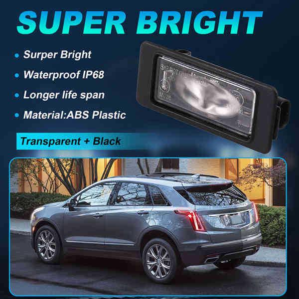 Пара фонарей номерного знака Cadillac XT5/CT6/GT4