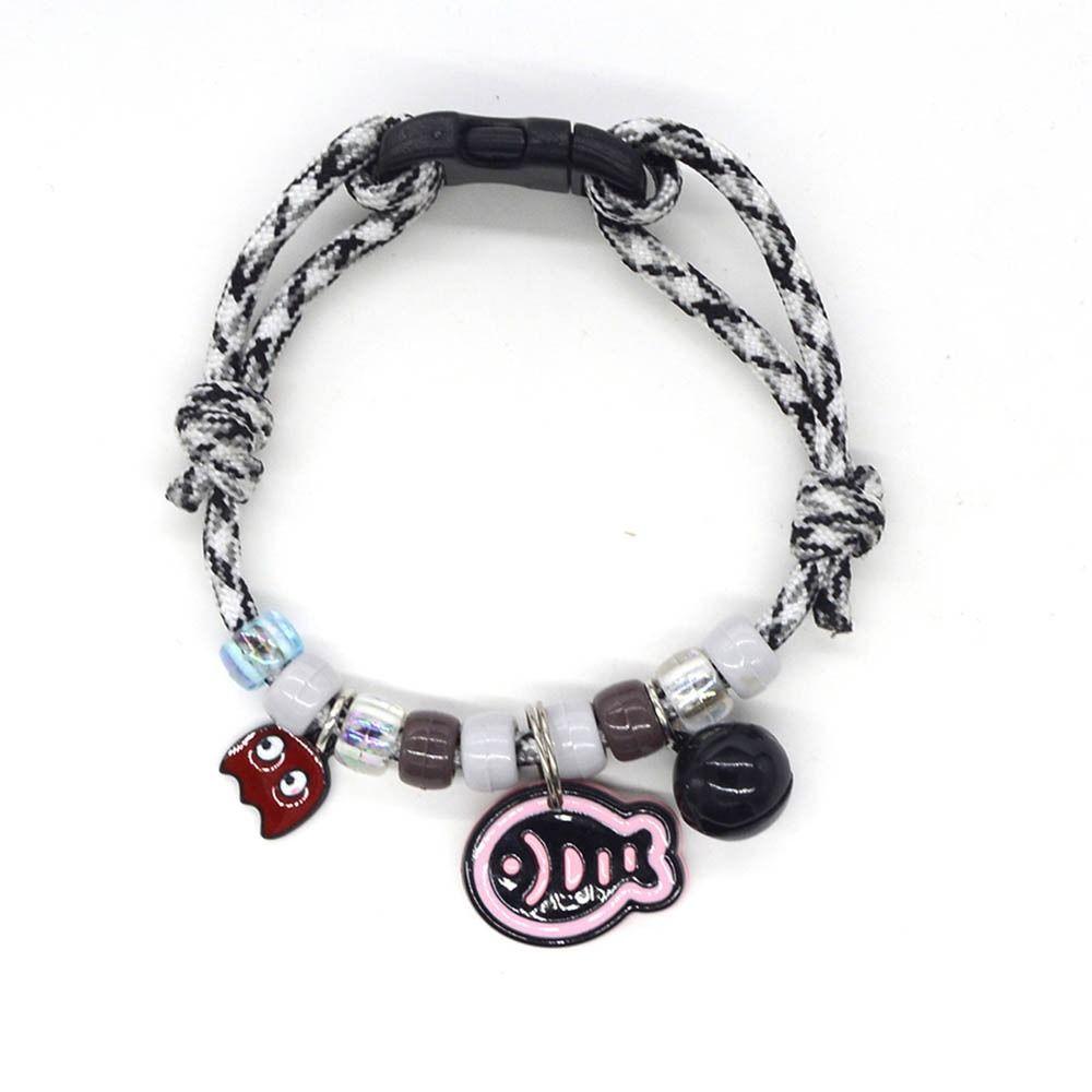 Colorful Cat Puppy Collar with Bells Cat Neck Chain Cute Pet Necklace  Chihuahua