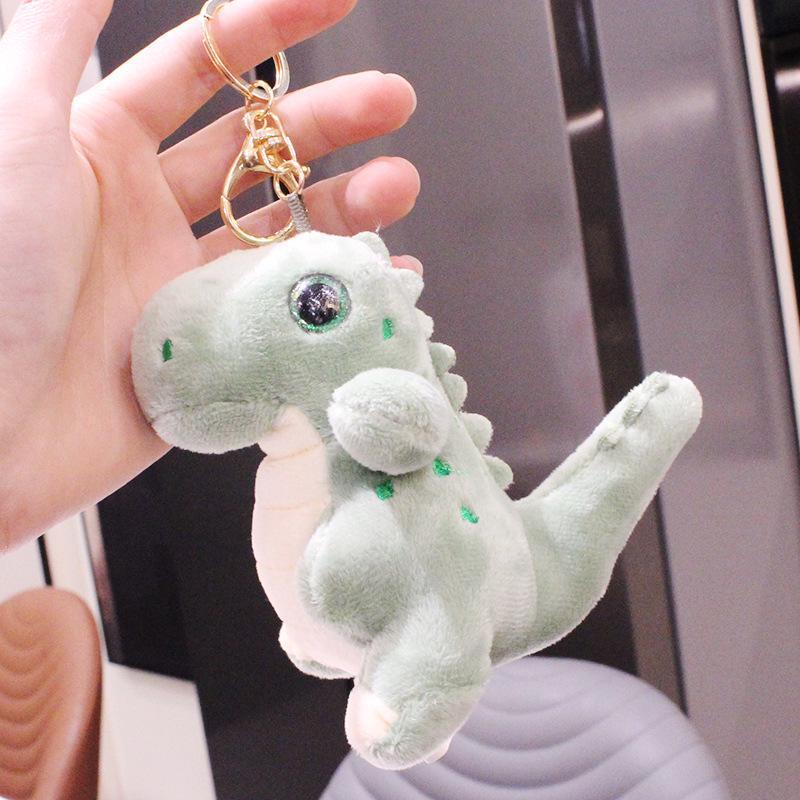 Плюшевый брелок Маленький Динозаврик - Милый кулон для сумок и рюкзаков