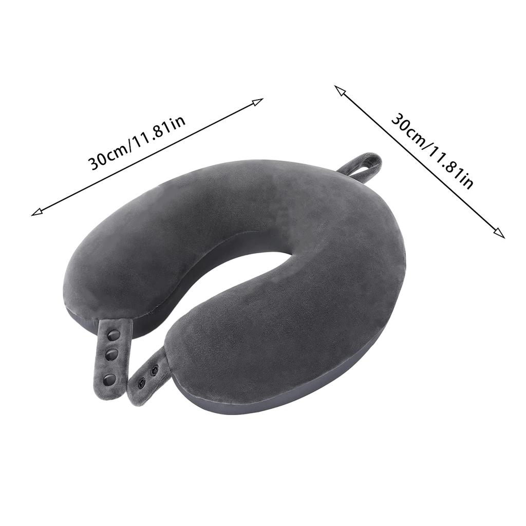 Лучшая память Подушка для путешествий Поролоновая подушка для шеи Подушка для головы для самолета Удобная подушка Подушка U-образной формы для поезда, автомобиля, дома