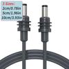 Мини-кабель DC5521 на 5,5x2,1 мм / Тип C с проводом 19AWG и несколькими вариантами длины для внутреннего и наружного использования