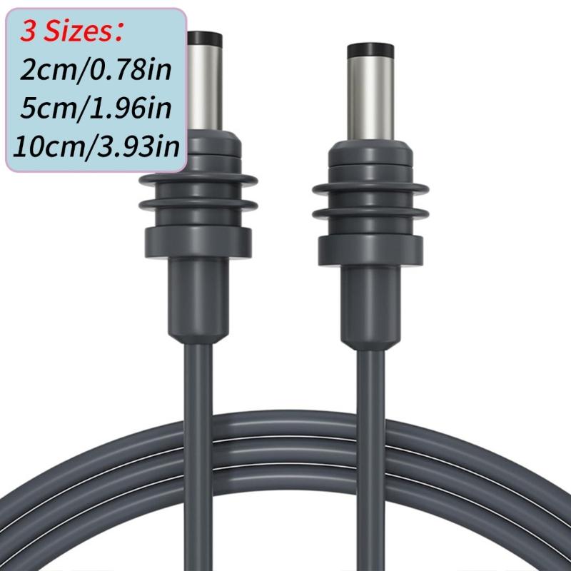 Мини-кабель DC5521 на 5,5x2,1 мм / Тип C с проводом 19AWG и несколькими вариантами длины для внутреннего и наружного использования