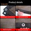 1/2x5M Balcony Privacy Screen Fence Cover UV Protection Weather-Resistant Apartments Railing Screen Heavy Duty Wind Block Sun Shade Net