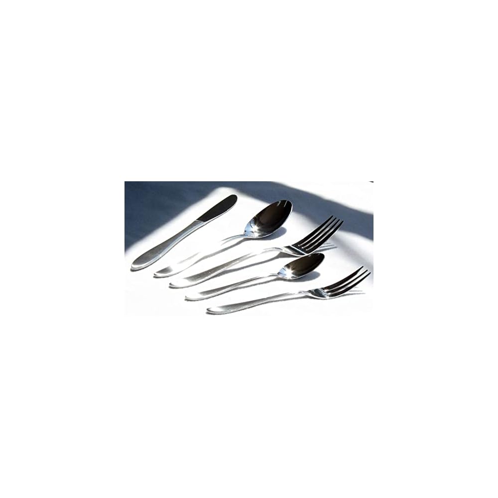 Nagao Tsubame-Sanjo Dinner Cutlery Set, 10 Pieces, 18-0 Stainless Steel, Made in Japan