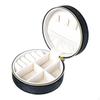 Travel Jewelry Box for Women Elegant Pendant Charms Multifunction Compact Brooches Necklaces Velvet
