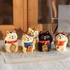 Мини-фигурки счастливого кота в японском стиле - Модные поделки Zakka и игровые фигурки