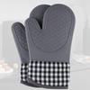 Силиконовые термостойкие прихватки для духовки: Утолщенные, Удлиненные, С хлопковой подкладкой для выпечки и микроволновой печи