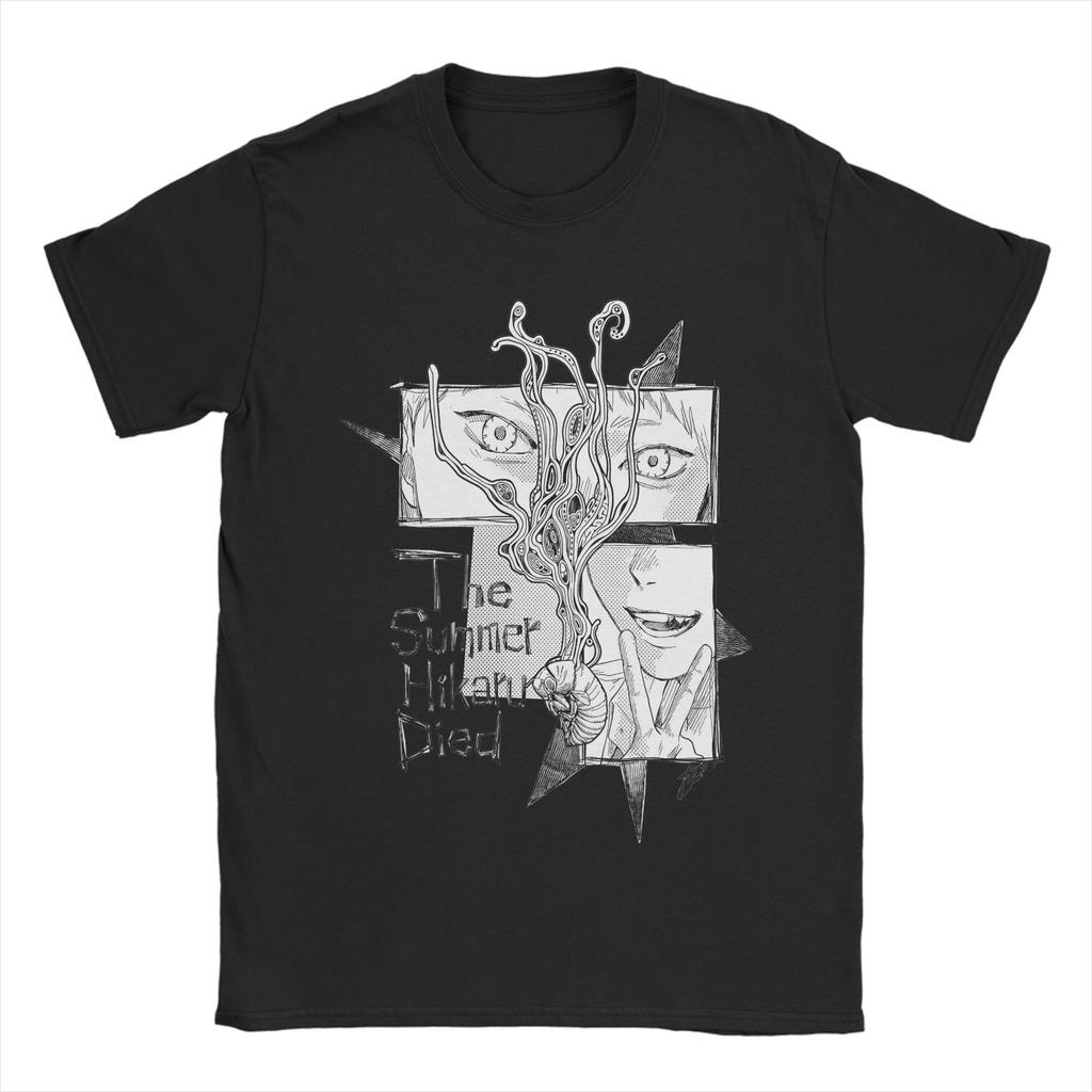 Футболка Summer Hikaru Died для мужчин, хипстерская, хлопковая, с круглым воротником, коротким рукавом. Идеальный подарок.