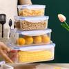 Kitchen Refrigerator Rectangular Crisper Heat-resistant Convenient Odor-free Microwave Safe Plastic Fruit Storage Seal Boxes