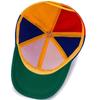 Rainbow Helicopter Propeller Hat Snapback Baseball Cap Funny Bamboo Dragonfly Cap  Birthday Gift