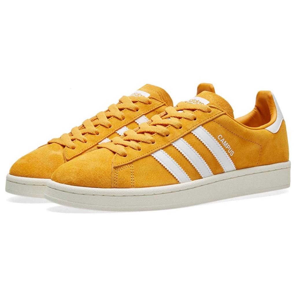 adidas Кроссовки Campus Tactile Yellow унисекс Orange Footwear-White Core-White BZ0088
