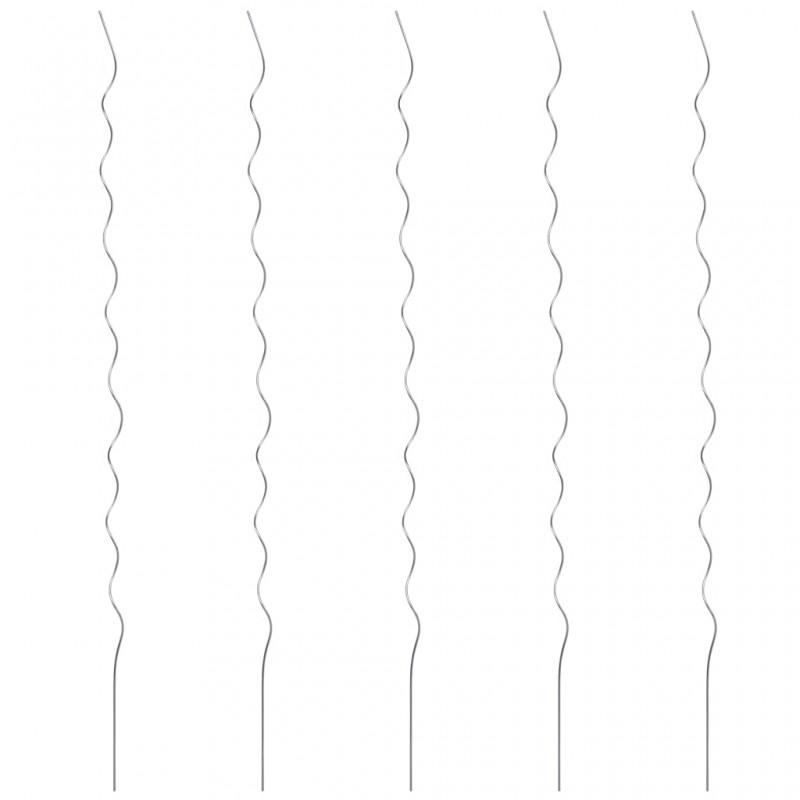Day and Night - Day and Night Spiral Plant Support 5 Units 110 Cm Galvanized Steel