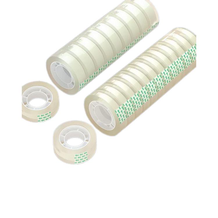 Transparent Adhesive Tape for Office & Handmade Art – Stationery Bouquet, Small Roll