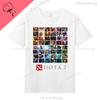 Футболки Dota2 С Героями Игры Печатная Футболка Топ Shadow Fiend Pudge Axe Slardar Sven Wraith King Cent Phoenix Унисекс Одежда