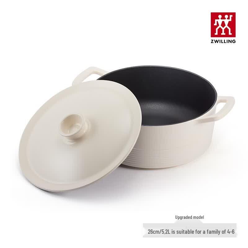 Zwilling Круглый чугунный горшок для тушения с изображением дракона
