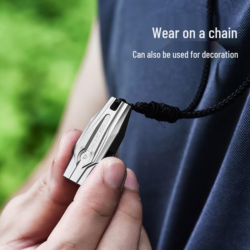 NuFeng Outdoor Titanium Alloy Survival Whistle