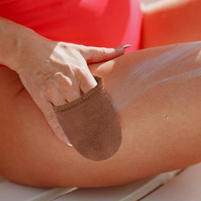 Yousheng 4 шт./набор Перчатки для душа Самосохнущие Многоразовые Напальчник Полоска для спины Перчатка для большого пальца Набор перчаток для самообслуживания Перчатки для скраба для тела