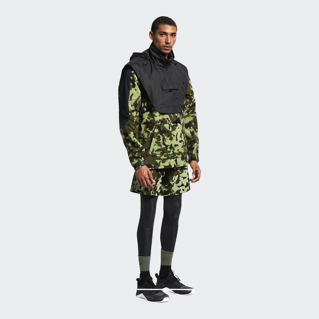 Nike X MMW 2-в-1 шорты черные мужские уличные AR5615-010