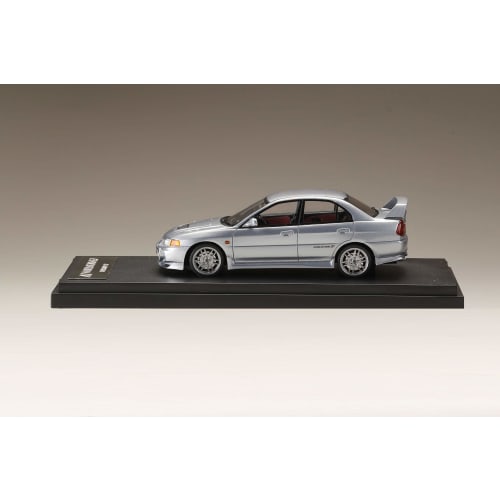 MARK43 1/43 Mitsubishi Lancer GSR Evolution IV (CN9A) Steel Silver Finished Product