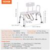 Tub Transfer Bench Bathtub Shower Seat for Senior Height Adjustable 400LBS