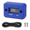 LCD Display Engine Gauge Hour Meter For Motorcycle ATV Gasoline Marine Snowmobile Digital Hour Meter