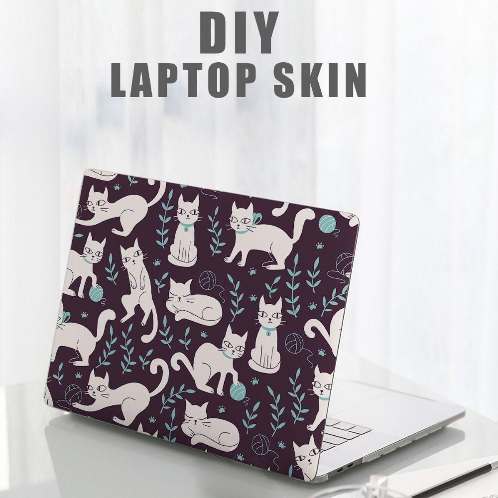 Милые наклейки для ноутбука 15 дюймов с изображением кота для Macbook /HP / Dell / Lenovo / Acer / ASUS Universal
