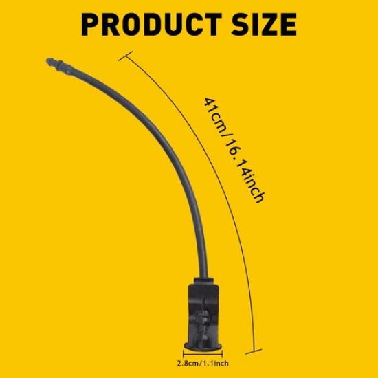 For Ford Explorer 2011-2018 Windshield Wiper Washer Nozzle Sprayer Jets 2Pcs EOA