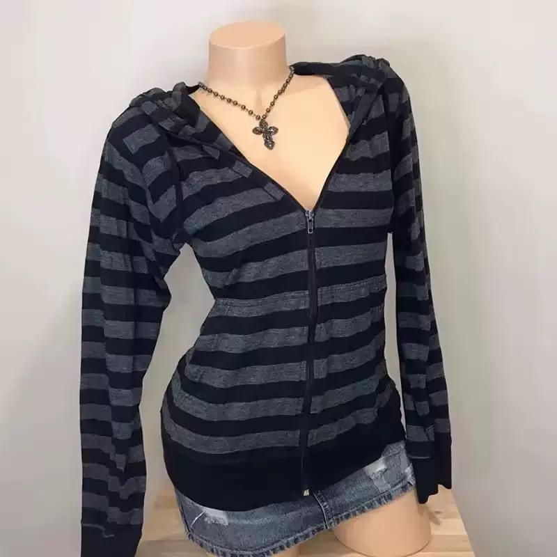Fashion Cute Casual Y2K Hooded Sweatshirt Streetwear High Street Y2K Long Sleeve Top Classic Minimalist Clothes Unique Hip Hop