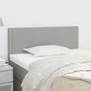 VidaXL Headboard Bedroom Furniture Bed Accessory Single Bed Headboard Interior Light Grey 345904