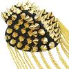 Brooch Charming Tassel Chain Punk Style Shoulder Board Mark Brooch Badges for Party