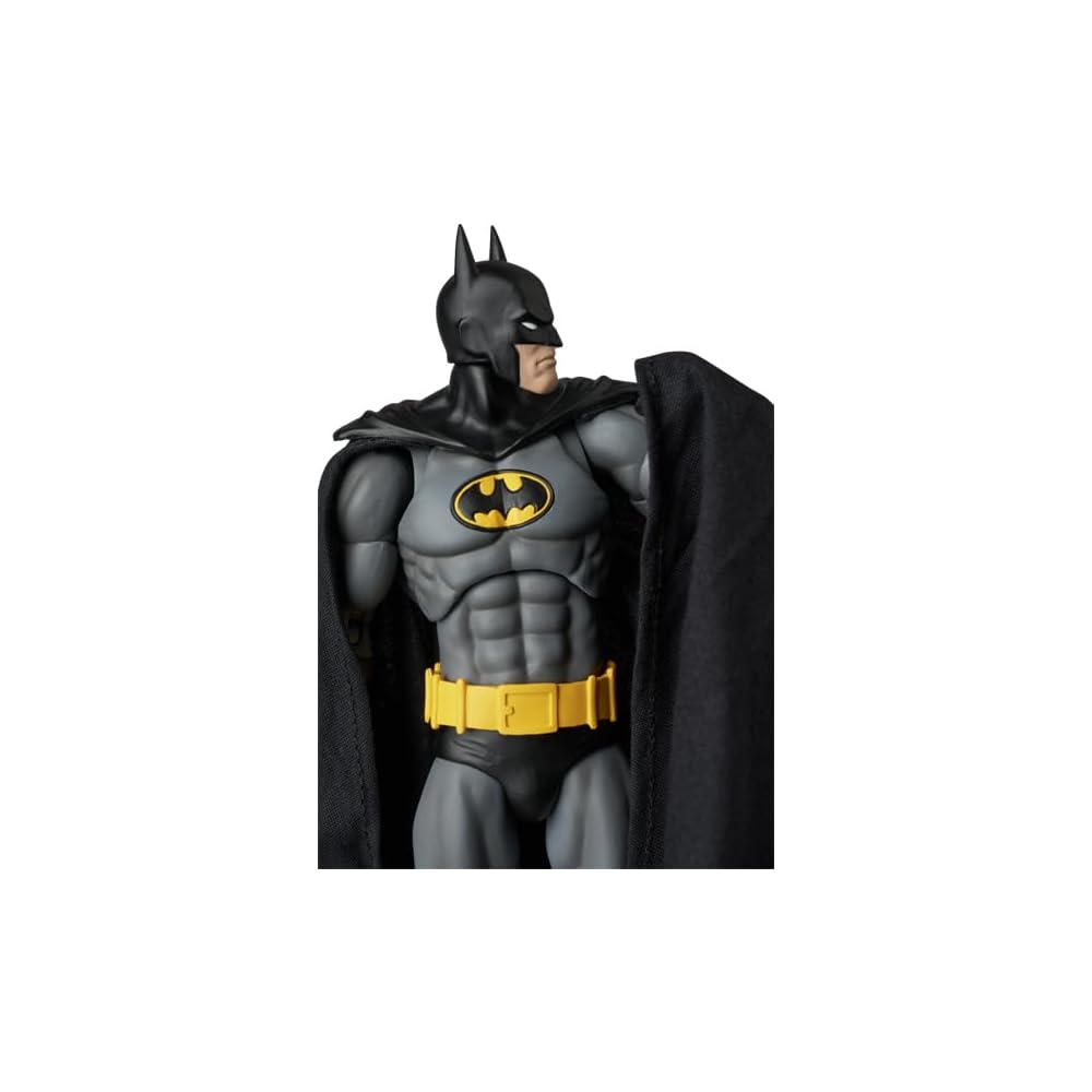 Medicom Toy Mafex Рыцарь-Крестоносец Бэтмен Черный Фигурка 160 мм Немасштабируемая Окрашенная Коллекционная