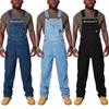Men Vintage Retro Denim Long Jumpsuit Casual Spaghetti Strap Straight Romper Suspender Pants Summer Baggy Bib Loose Overalls