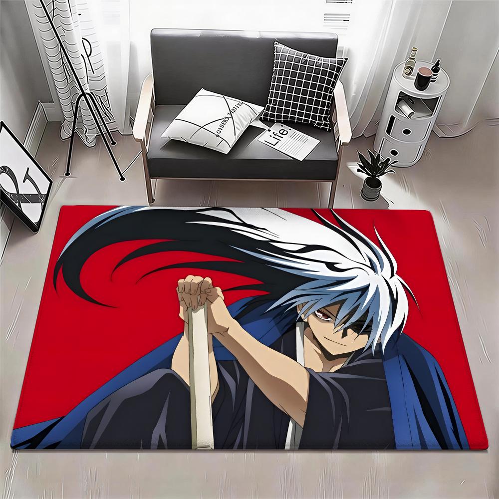 Anime A Nurarihyon no Mago Floor Mat Eco Flannel Doormat Non Slip Odorless Indoor Floor Rug Soft Short Plush Home Mat