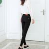 Autumn Black Pencil Pants Women Korean Style Tight Stretch Office Lady Denim Pants Elegant Comfy Ankle Length Jeans