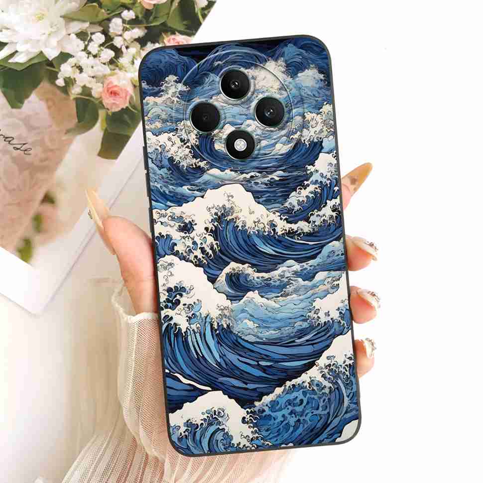 Чехол для OPPO Reno 12F 5G Прозрачный Милый Кот OPPO Reno12 F Reno12F Reno 12 F 5G CPH2637 Ударопрочный Мягкий Чехол для Телефона Полная Защита