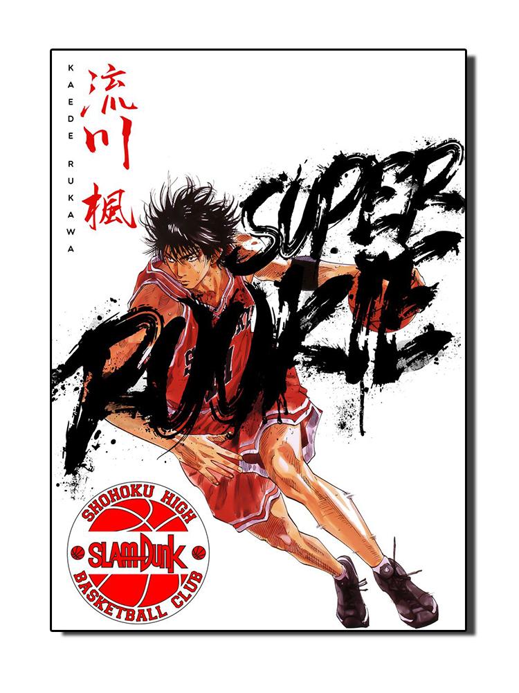 Аниме Slam Dunk плакат и принты, японский фильм, холст, картина, игра в баскетбол, настенная картина для мальчика, детская комната, украшение дома