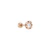 Tirr Lirr 14K Pink Gold Dandelion 2Q Piercing TEJK4P00127M(PC)-4